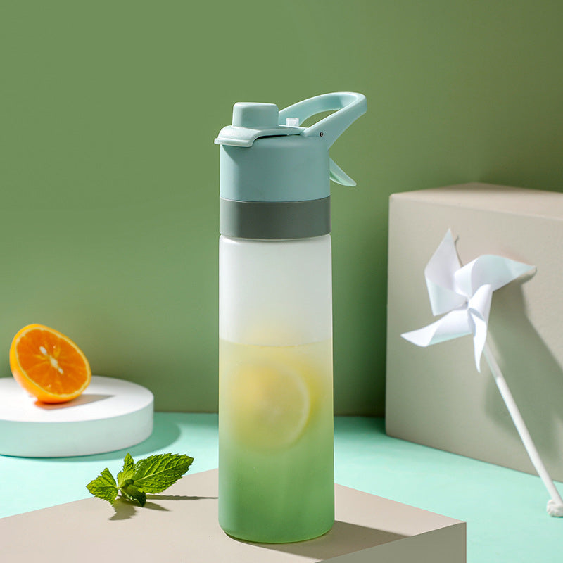 HydroMist 2-in-1 Sports Bottle | Dual-Action Drink & Cooling Spray Flask