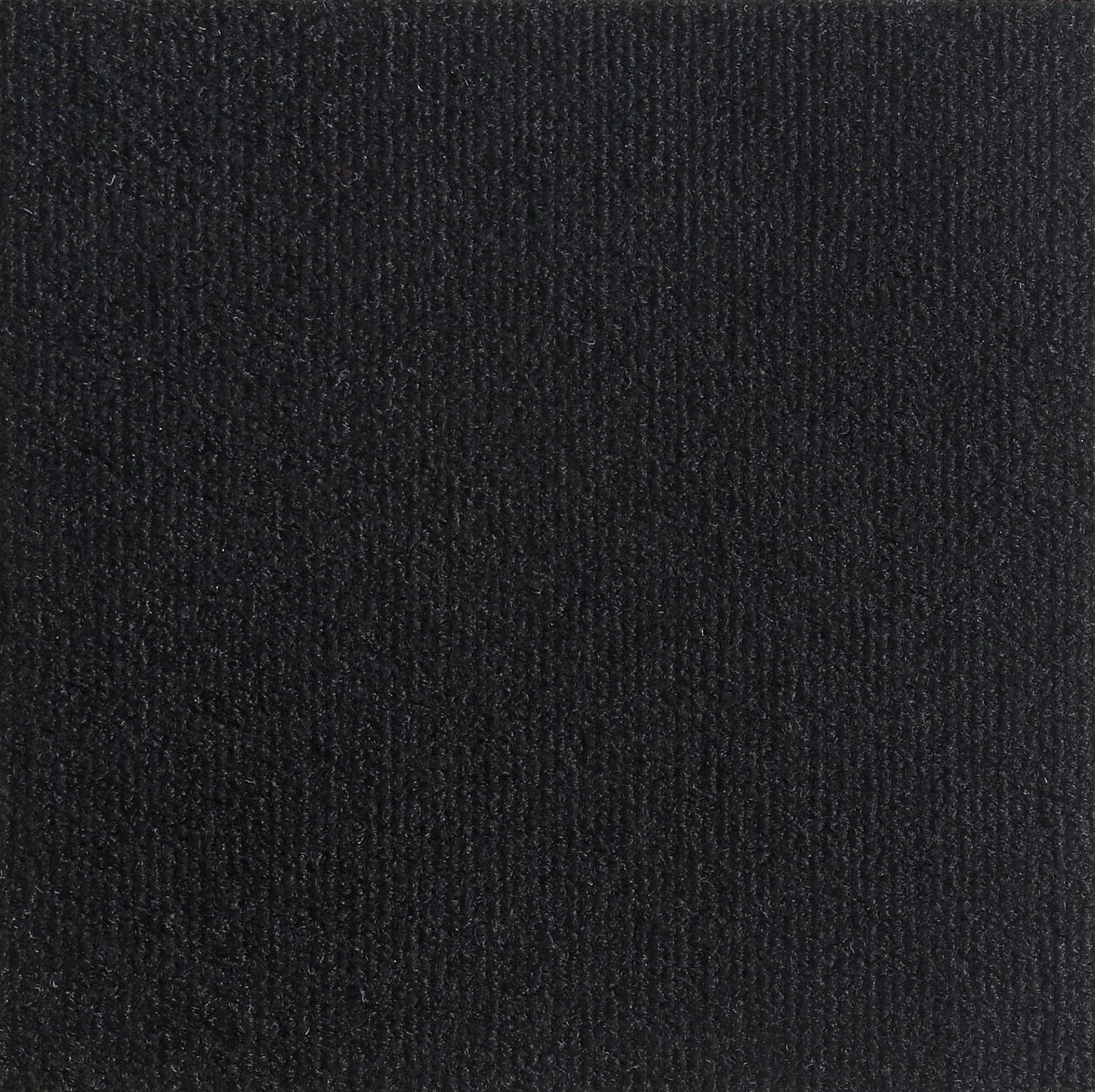 Solid black color swatch
