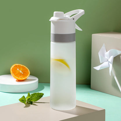 HydroMist 2-in-1 Sports Bottle | Dual-Action Drink & Cooling Spray Flask