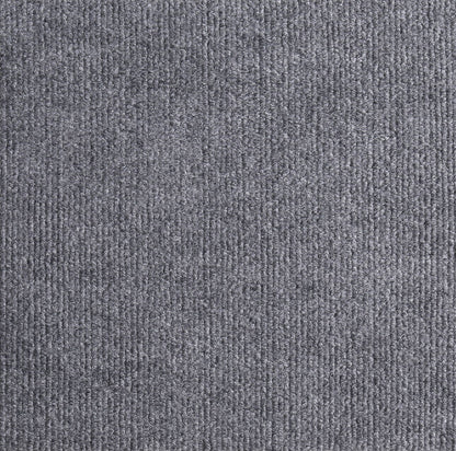 Close-up of gray textured fabric
