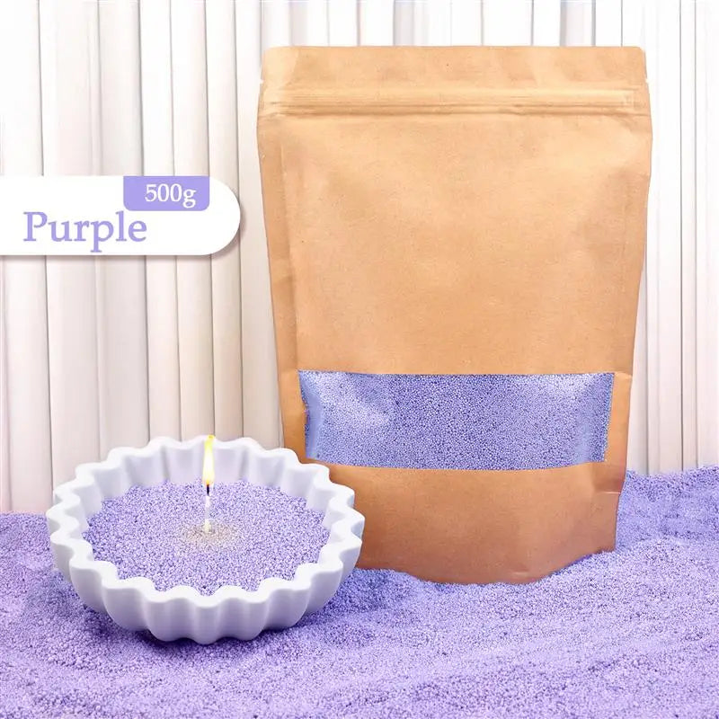 Colorful Granular Pearl Wax