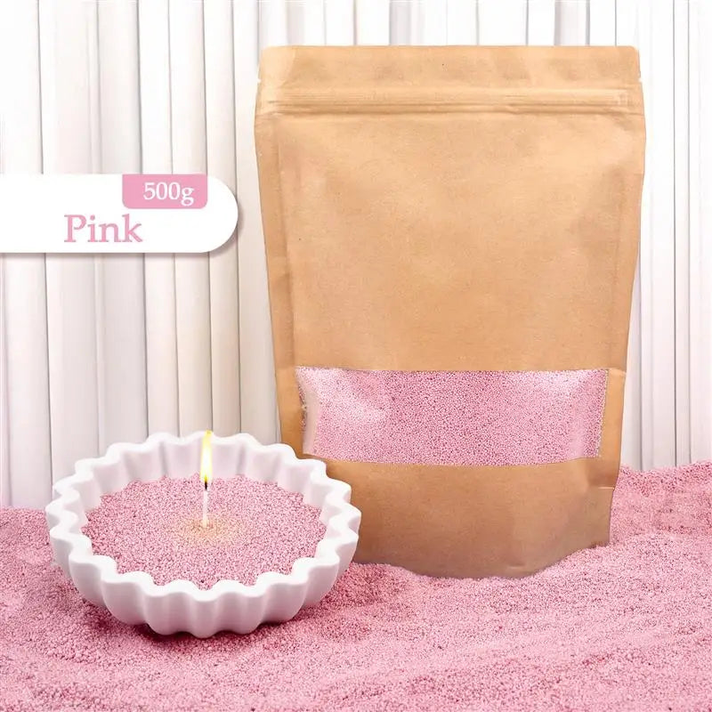 Colorful Granular Pearl Wax