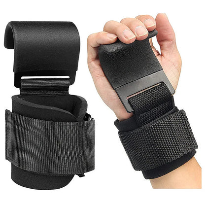 Black wrist support brace with adjustable straps on a white background