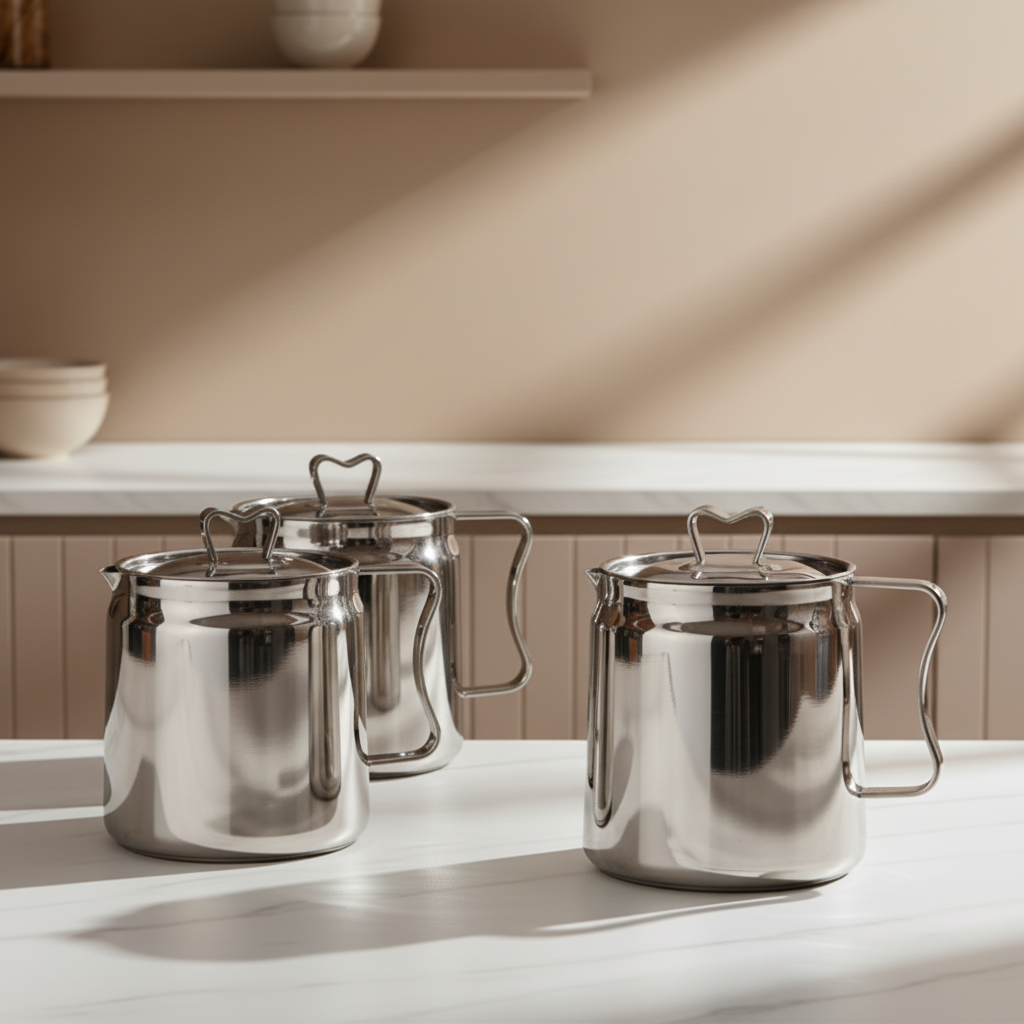 Stainless Steel Frying Pot