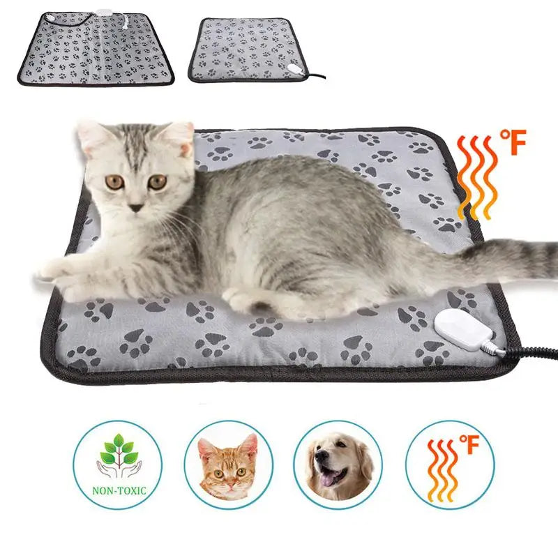 The Waterproof Smart-Heating Adjustable Pet Pad Blanket