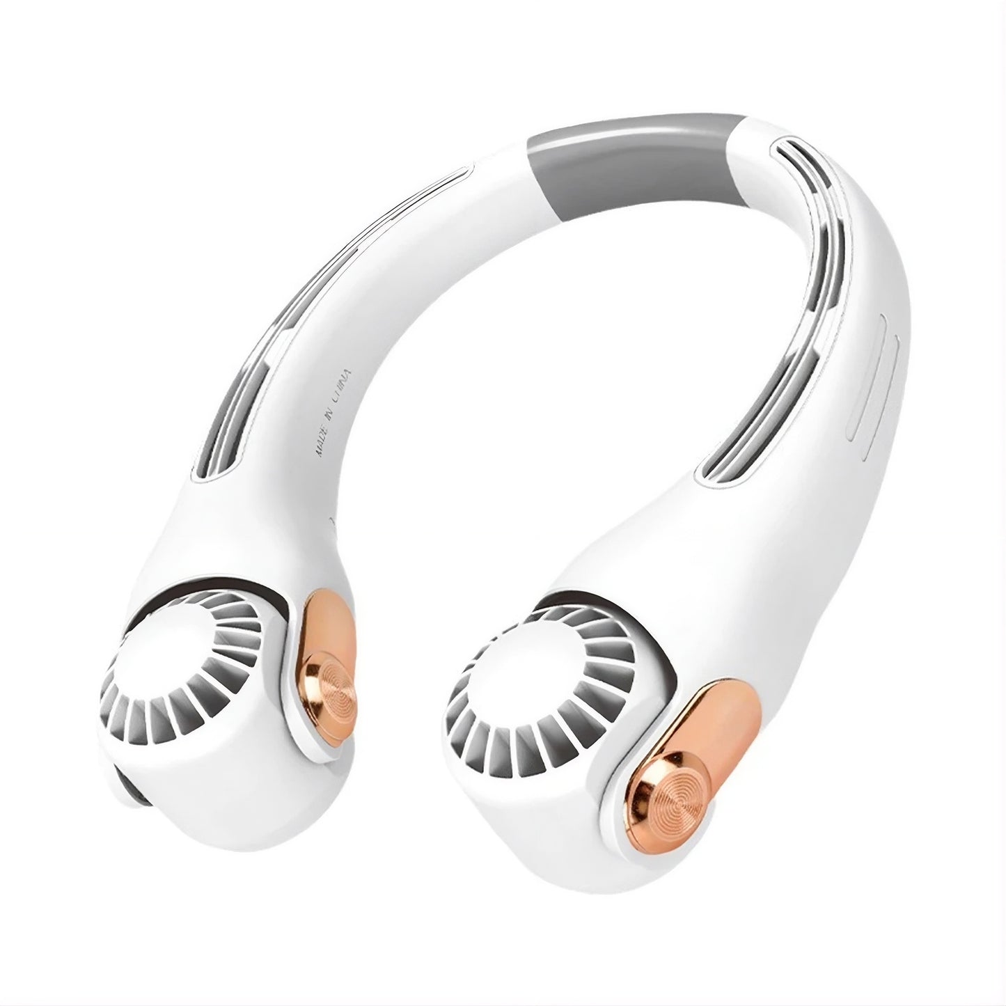 Hands-Free Bladeless Neck Fan | 360° Personal Cooling Wearable