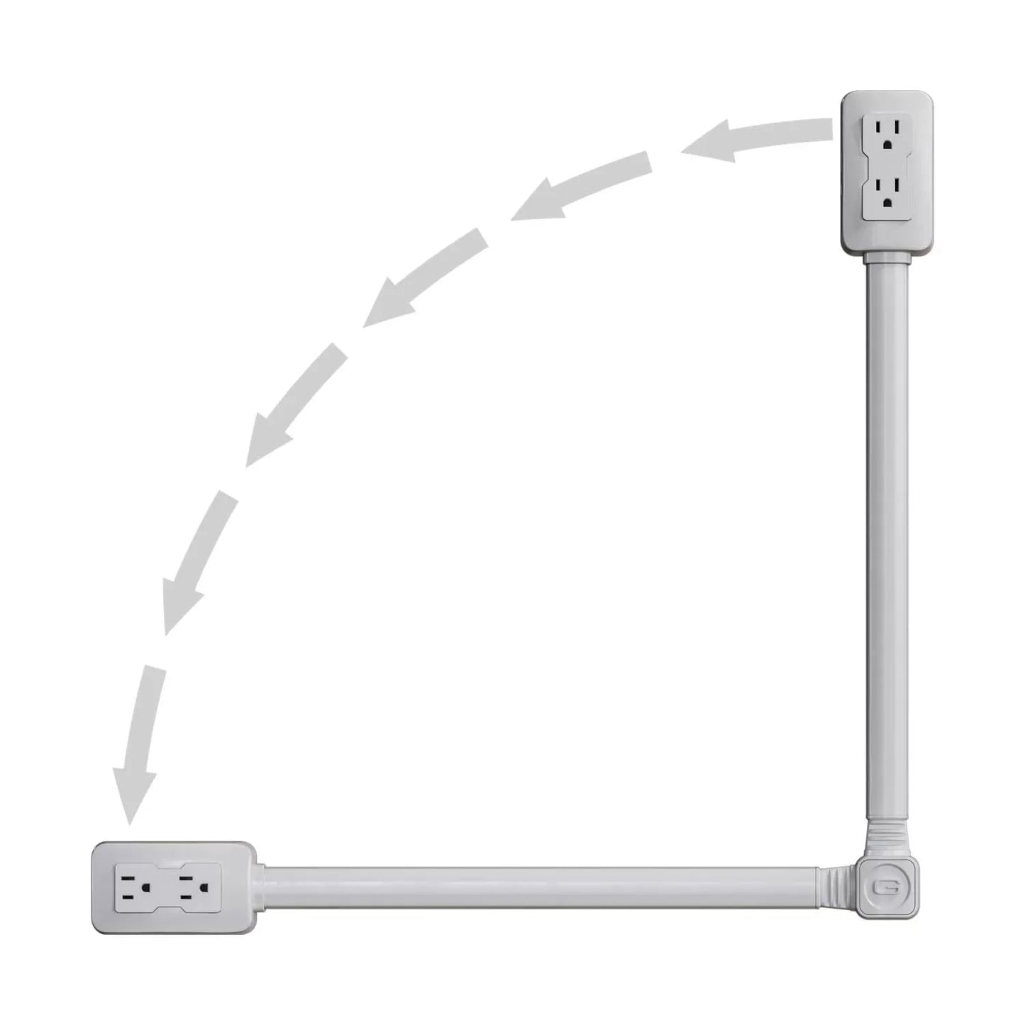 Ultra-Slim Outlet Extender