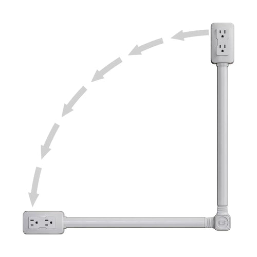 Ultra-Slim Outlet Extender