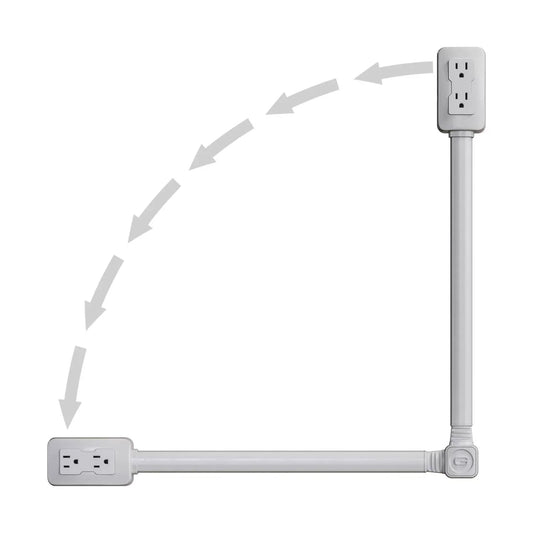 Ultra-Slim Outlet Extender
