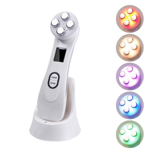 5-in-1 Professional RF & EMS Beauty Rejuvenation Facial Wand