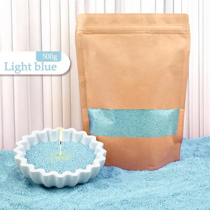 Colorful Granular Pearl Wax