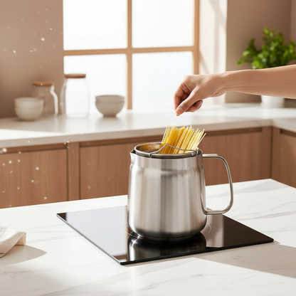 Stainless Steel Frying Pot