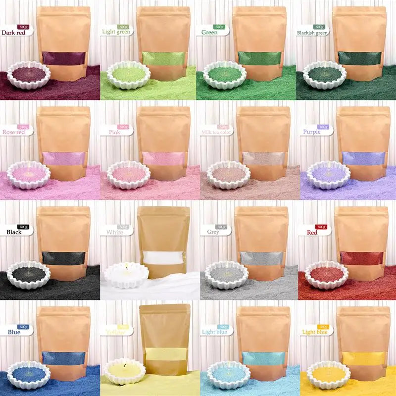 Colorful Granular Pearl Wax