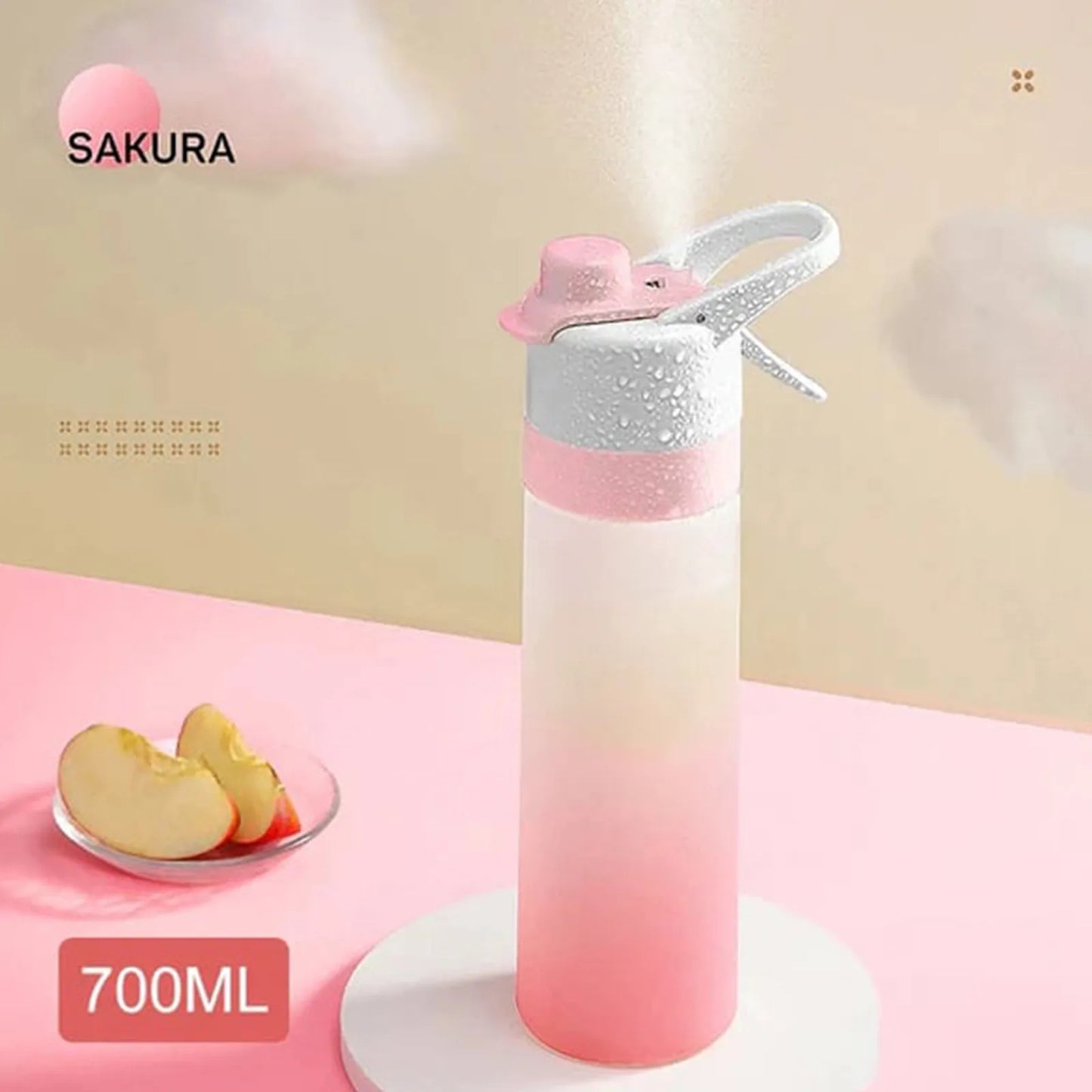 HydroMist 2-in-1 Sports Bottle | Dual-Action Drink & Cooling Spray Flask