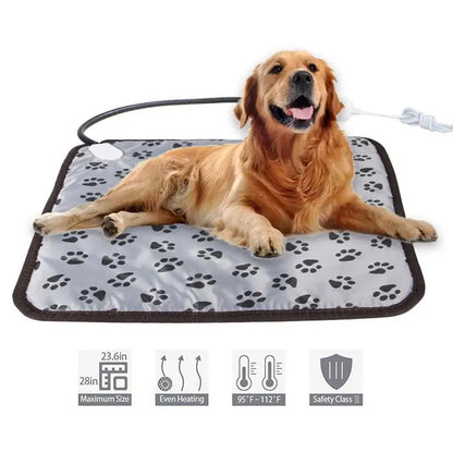 The Waterproof Smart-Heating Adjustable Pet Pad Blanket