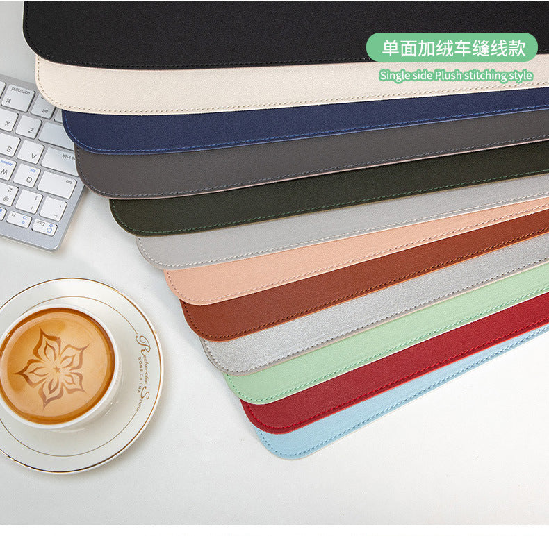 The Ultimate Dual-Sided Desk Mat Pad Waterproof Non-slip PU Leather