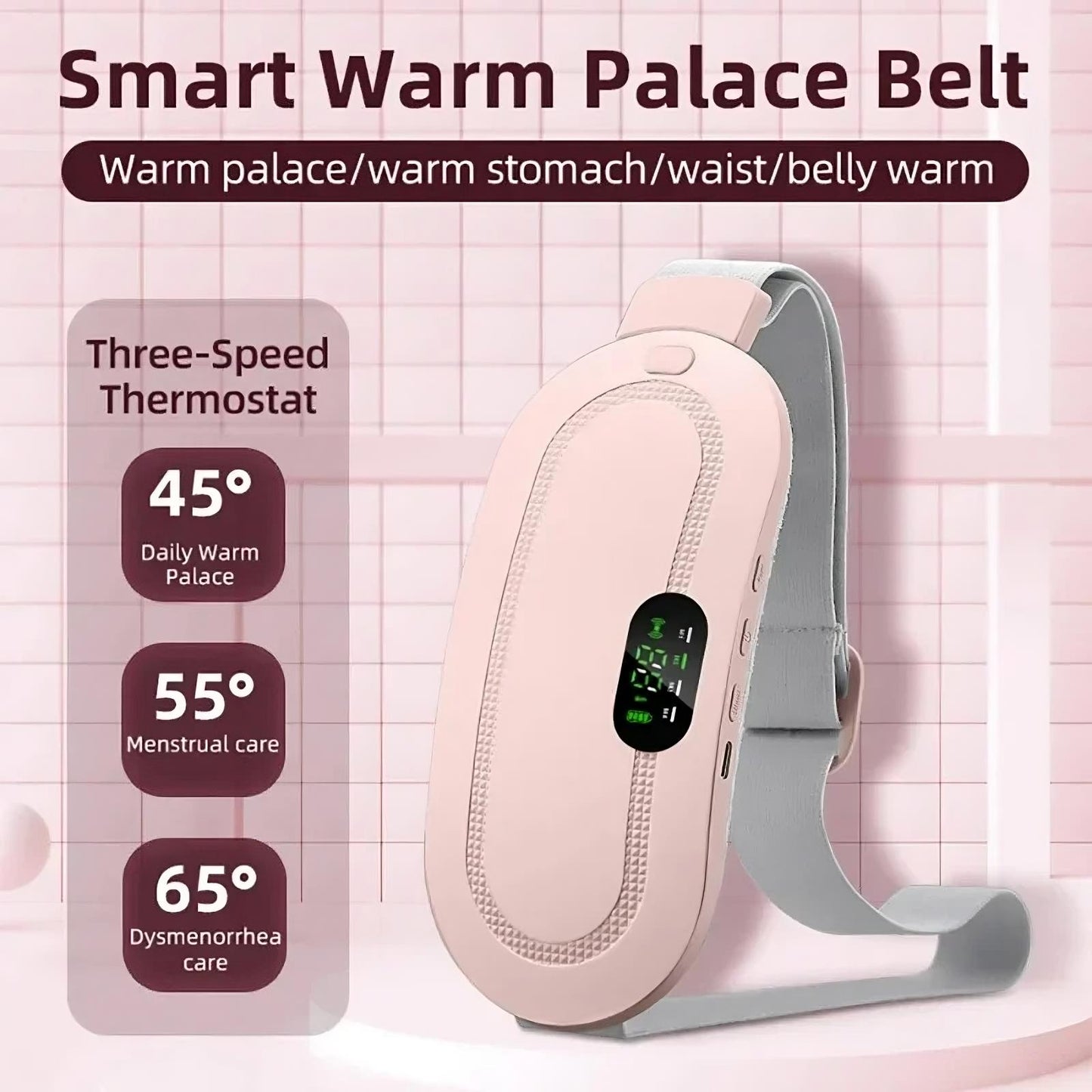 Aura-Relief Intelligent Thermal Period Belt