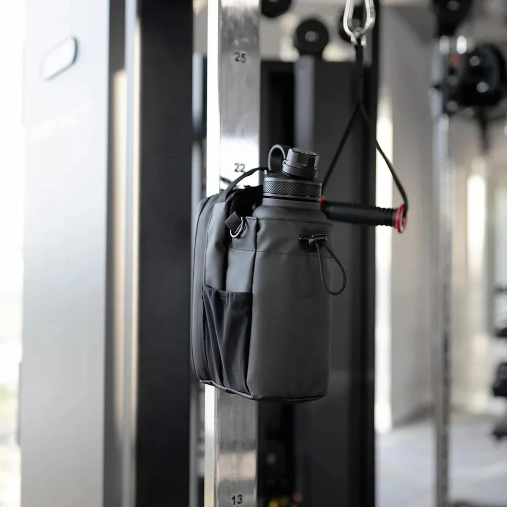 Magnetic Gym Water Bottle Bag