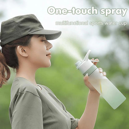 HydroMist 2-in-1 Sports Bottle | Dual-Action Drink & Cooling Spray Flask