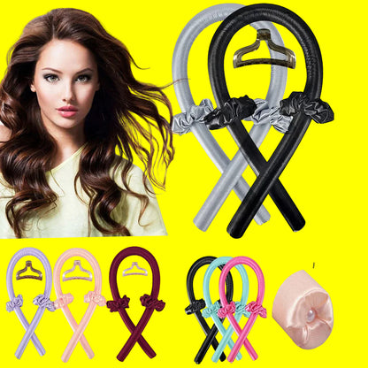 Hair styling product with a woman and color options displayed.