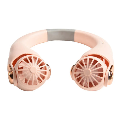 Hands-Free Bladeless Neck Fan | 360° Personal Cooling Wearable