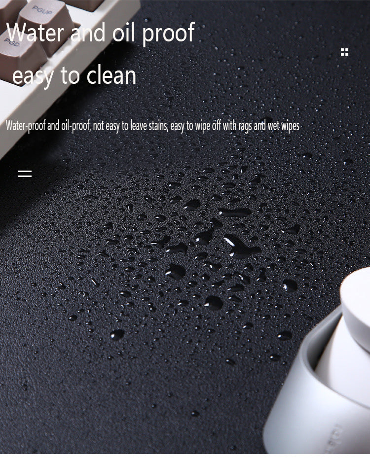 The Ultimate Dual-Sided Desk Mat Pad Waterproof Non-slip PU Leather