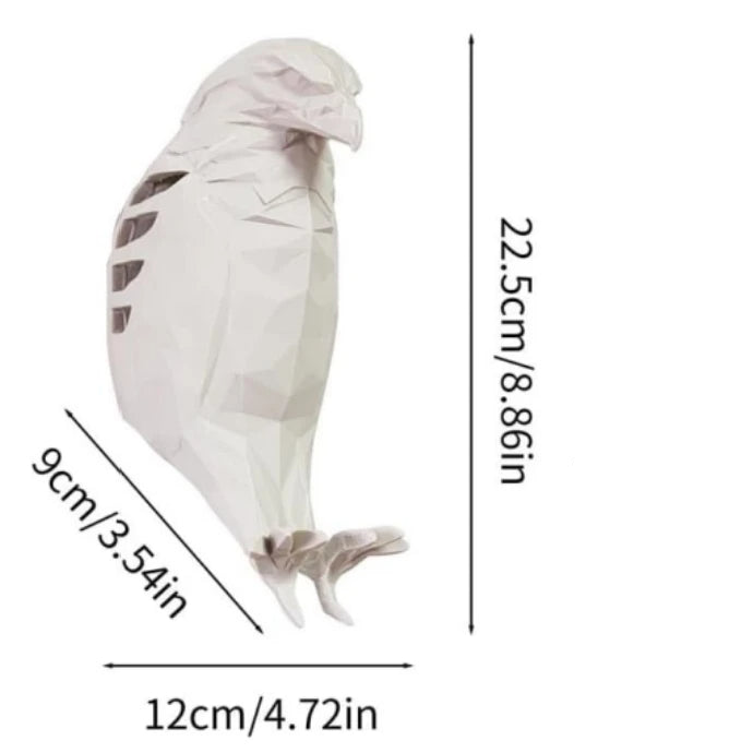 White hooded garment with measurements on a white background