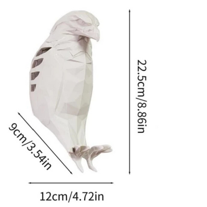 White hooded garment with measurements on a white background