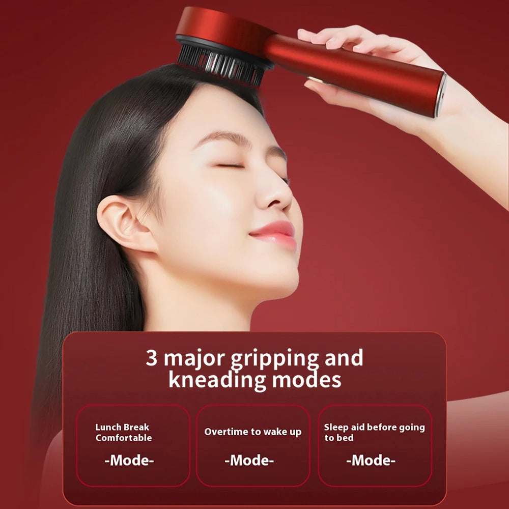 Electric Scalp Massager and Hair Growth Comb