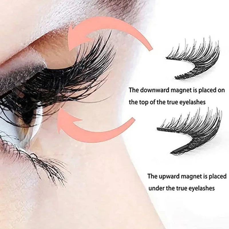 Magnetic False Eyelashes (1 pair)