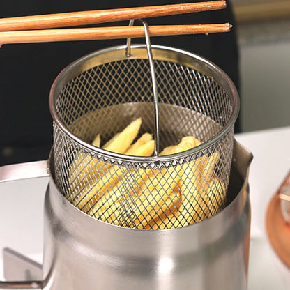 Stainless Steel Frying Pot