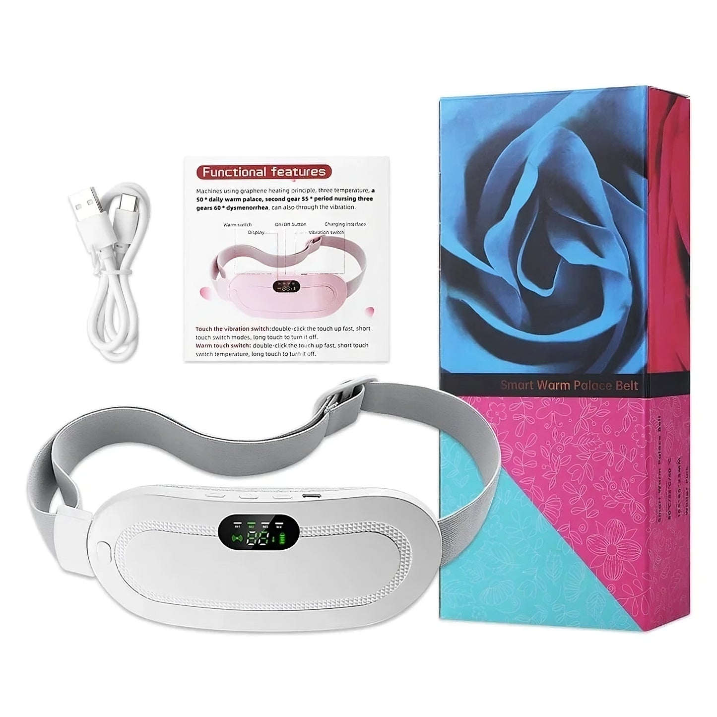 Aura-Relief Intelligent Thermal Period Belt