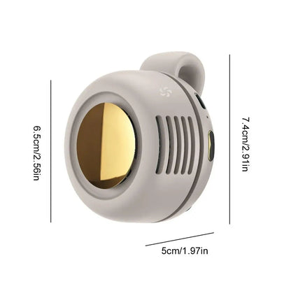 StealthBreeze Portable Clip-On Fan | Bladeless Hands-Free Personal Cooler