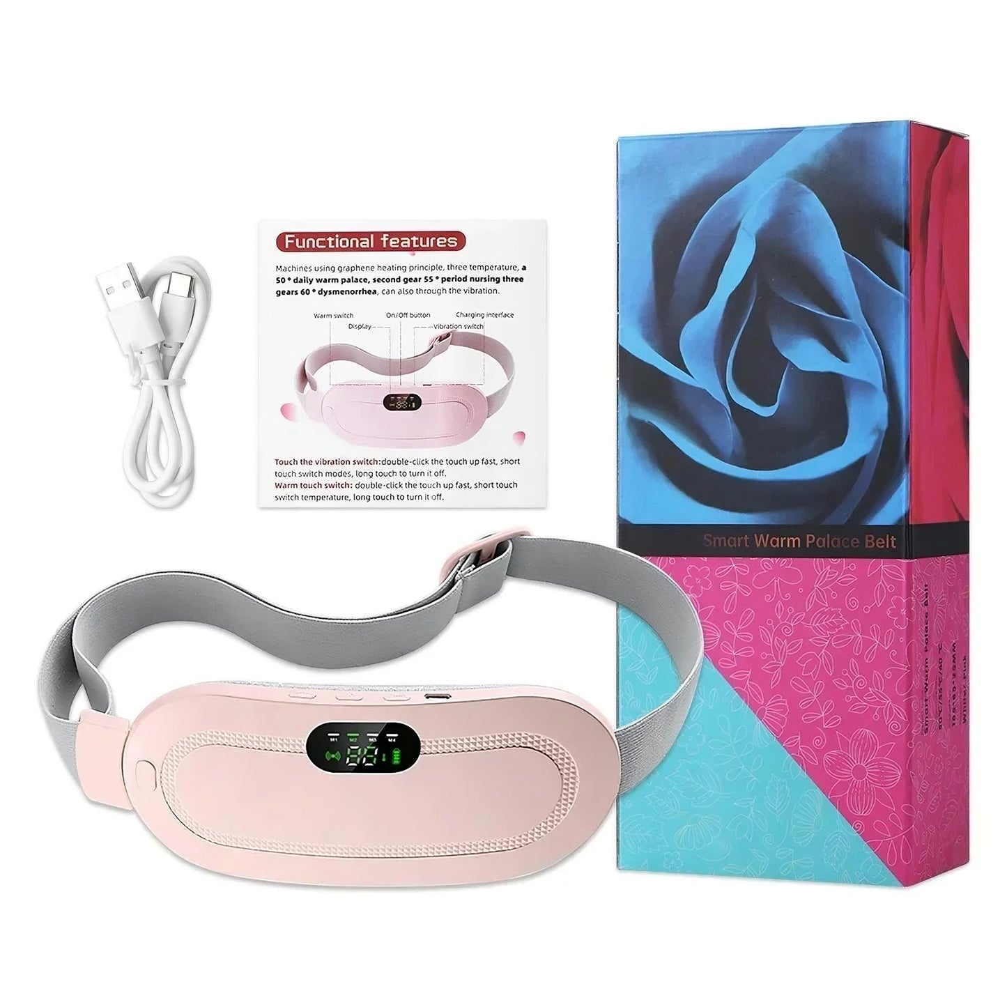 Aura-Relief Intelligent Thermal Period Belt
