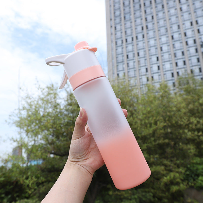 HydroMist 2-in-1 Sports Bottle | Dual-Action Drink & Cooling Spray Flask