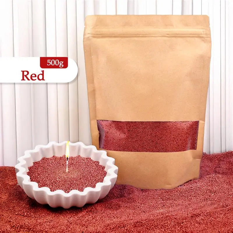 Colorful Granular Pearl Wax