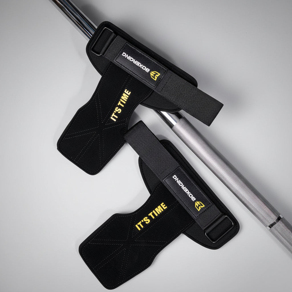 Black and silver vacuum cleaner with 'It's Time' and brand logo on a dark textured background