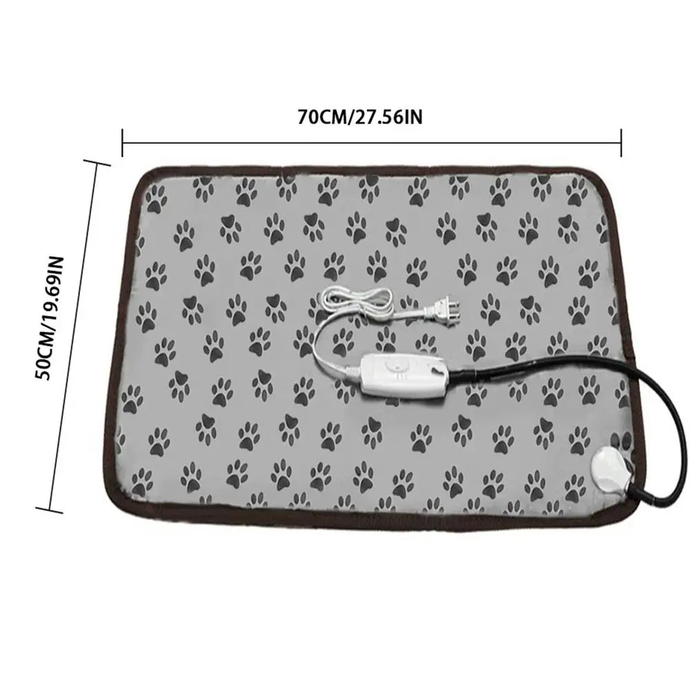 The Waterproof Smart-Heating Adjustable Pet Pad Blanket