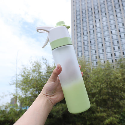 HydroMist 2-in-1 Sports Bottle | Dual-Action Drink & Cooling Spray Flask